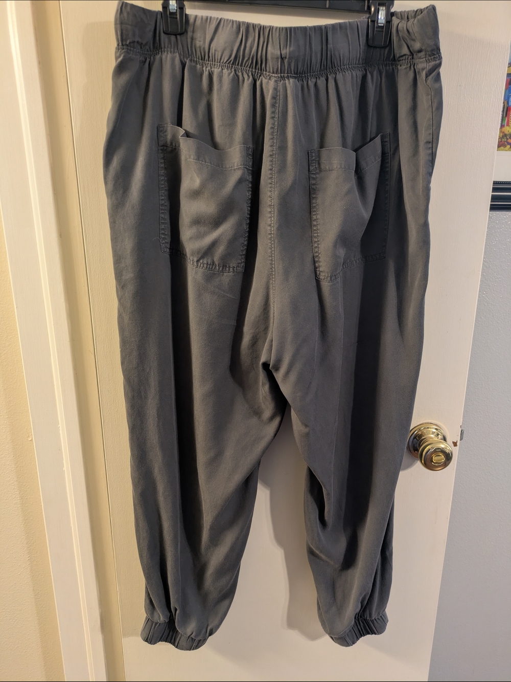Universal Thread Charcoal Drawstring Pants - Picture 3 of 7